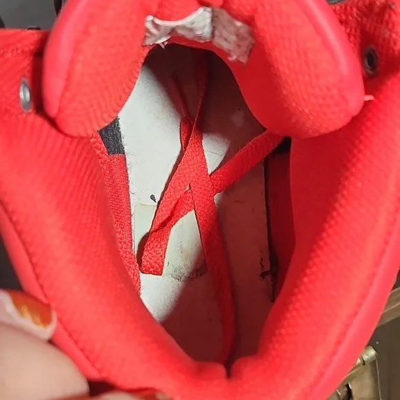 PARISH NATION Red Black Sneaker Boot 9.5 - Picture 13 of 13